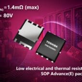 Toshiba lanza un MOSFET de potencia de canal N de 1,4 mΩ y 80 V para equipos industriales de alta eficiencia Toshiba lanza un MOSFET de potencia de canal N