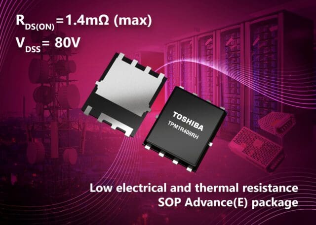 Toshiba lanza un MOSFET de potencia de canal N Toshiba lanza un MOSFET de potencia de canal N