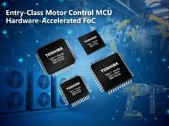 Toshiba inicia la producción en serie de microcontroladores Arm Cortex-M4 compactos para aplicaciones de control de motores