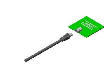 Serie JAE DZ17: conectores SPE compactos para Ethernet industrial Conectores SPE compactos para Ethernet industrial