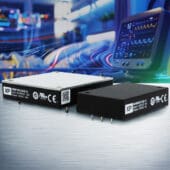 Convertidores CC-CC compactos de 60W y 150W que simplifican el diseño la alimentación de equipos médicos BF y CF