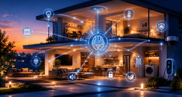 De los dispositivos conectados a un cerebro para toda la casa De los dispositivos conectados a un cerebro para toda la casa