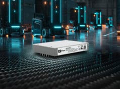 Fuentes de alimentación CA-CC full-brick de 320W totalmente integradas con placa refrigerada para sistemas herméticos en espacios reducidos Fuentes de alimentación CA-CC full-brick de 320W totalmente integradas con placa refrigerada para sistemas herméticos en espacios reducidos