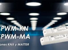 Nuevas versiones KNX y MATTER de la serie SPWM de MEANWELL