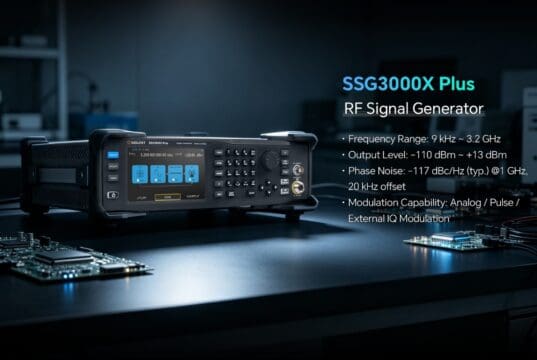 SIGLENT presenta la nueva serie de generadores de señales RF SSG3000X Plus SIGLENT presenta la nueva serie de generadores de señales RF SSG3000X Plus