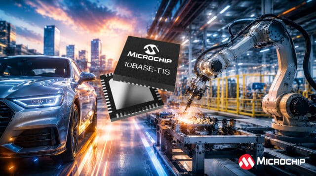 Microchip amplía su gama para SPE con nuevos dispositivos 10BASE‑T1S que ofrecen una conectividad escalable en el borde Microchip amplía su gama para SPE con nuevos dispositivos 10BASE‑T1S que ofrecen una conectividad escalable en el borde