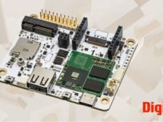 Placa de desarrollo de IA de borde Synaptics® Coralboard™, impulsada por tecnología Coral NPU de Google Research, ahora disponible exclusivamente en DigiKey Placa de desarrollo de IA de borde Synaptics® Coralboard™
