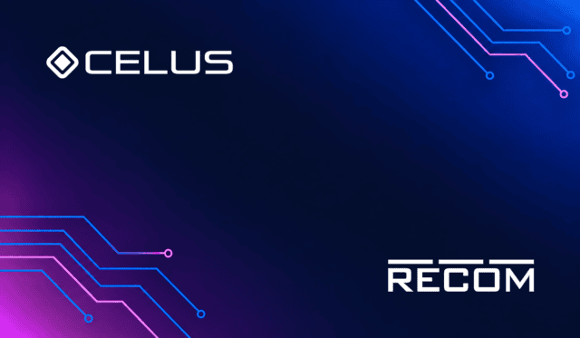RECOM y CELUS se asocian para incorporar los diseños de alimentación de RECOM a la plataforma de diseño de CELUS RECOM y CELUS se asocian para incorporar los diseños de alimentación de RECOM a la plataforma de diseño de CELUS