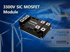 Toshiba lanza un módulo MOSFET de SiC de 3300 V para equipos industriales