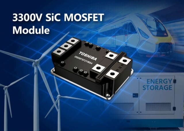 Toshiba lanza un módulo MOSFET de SiC de 3300 V para equipos industriales Toshiba lanza un módulo MOSFET de SiC de 3300 V para equipos industriales